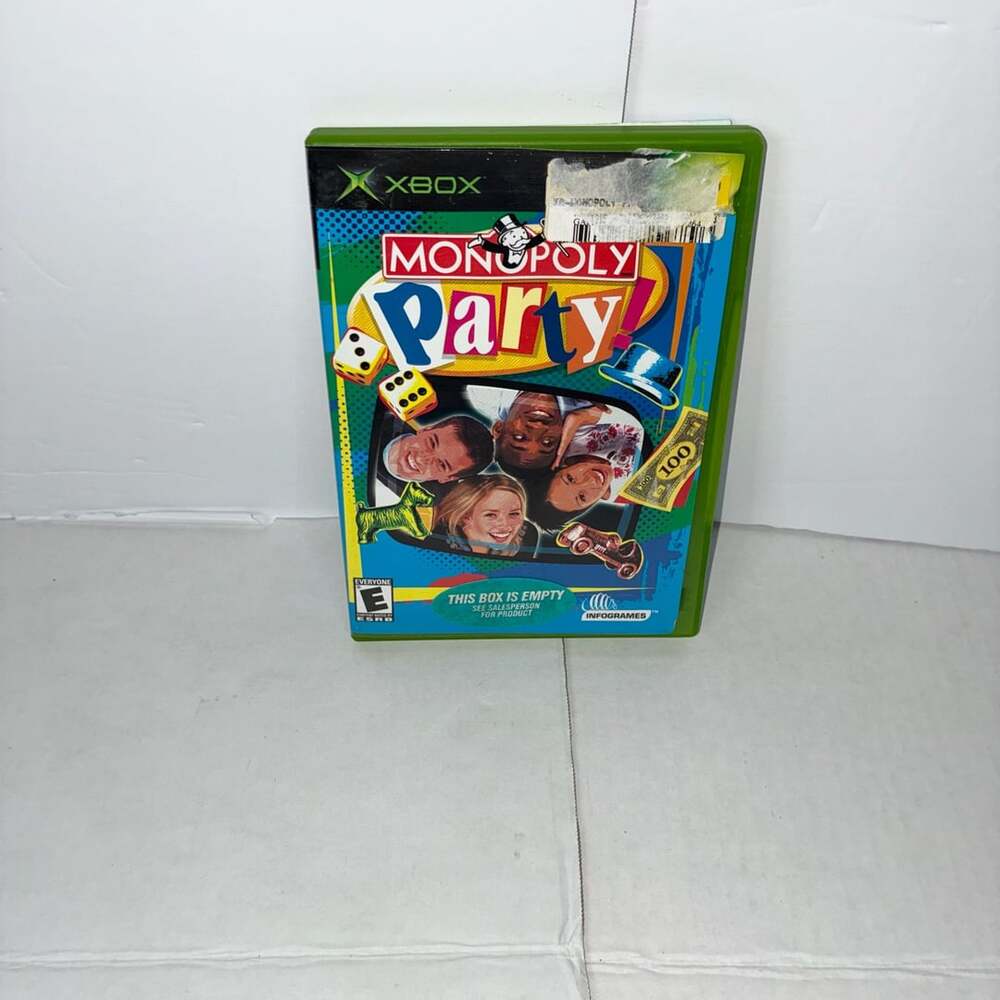 Microsoft Xbox Monopoly Party Video Game CIB